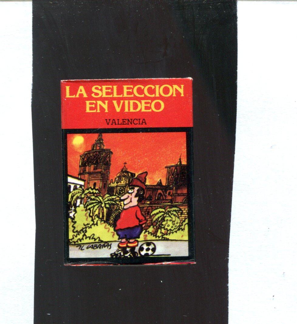 Caja de Cerillas: Coleccion La seleccion en video numero 11: Valencia (estadio Luis Casanova)