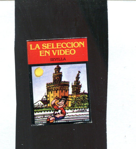 Caja de Cerillas: Coleccion La seleccion en video numero 10: Sevilla (estadio Benito Villamarin y Sanchez Pijuan)