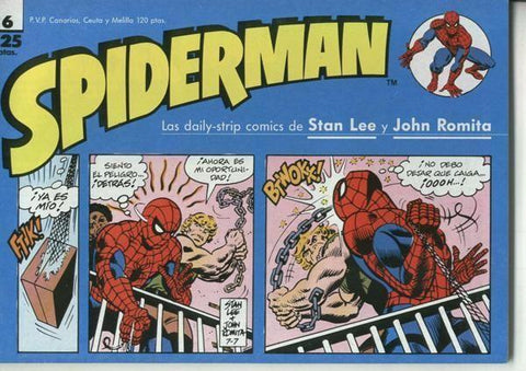 Spiderman tiras de prensa numero 06: Se vuelve loco