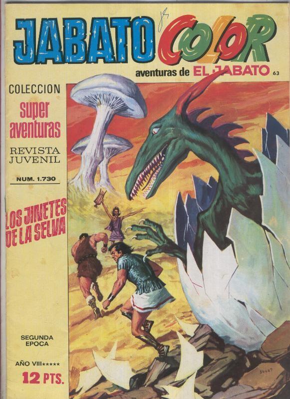 Jabato color segunda epoca numero 063: Los jinetes de la selva