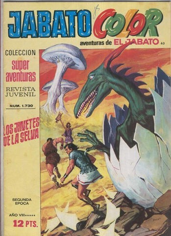 Jabato color segunda epoca numero 063: Los jinetes de la selva