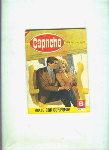 Capricho numero 072: Viaje con sorpresa