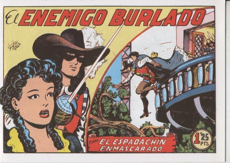 El Espadachin Enmascarado facsimil numero 014: El enemigo burlado