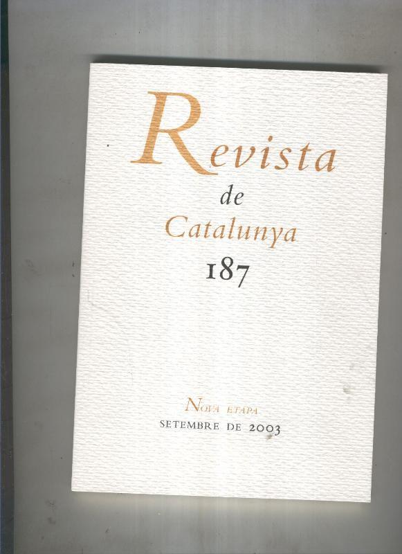 Revista de catalunya numero 187