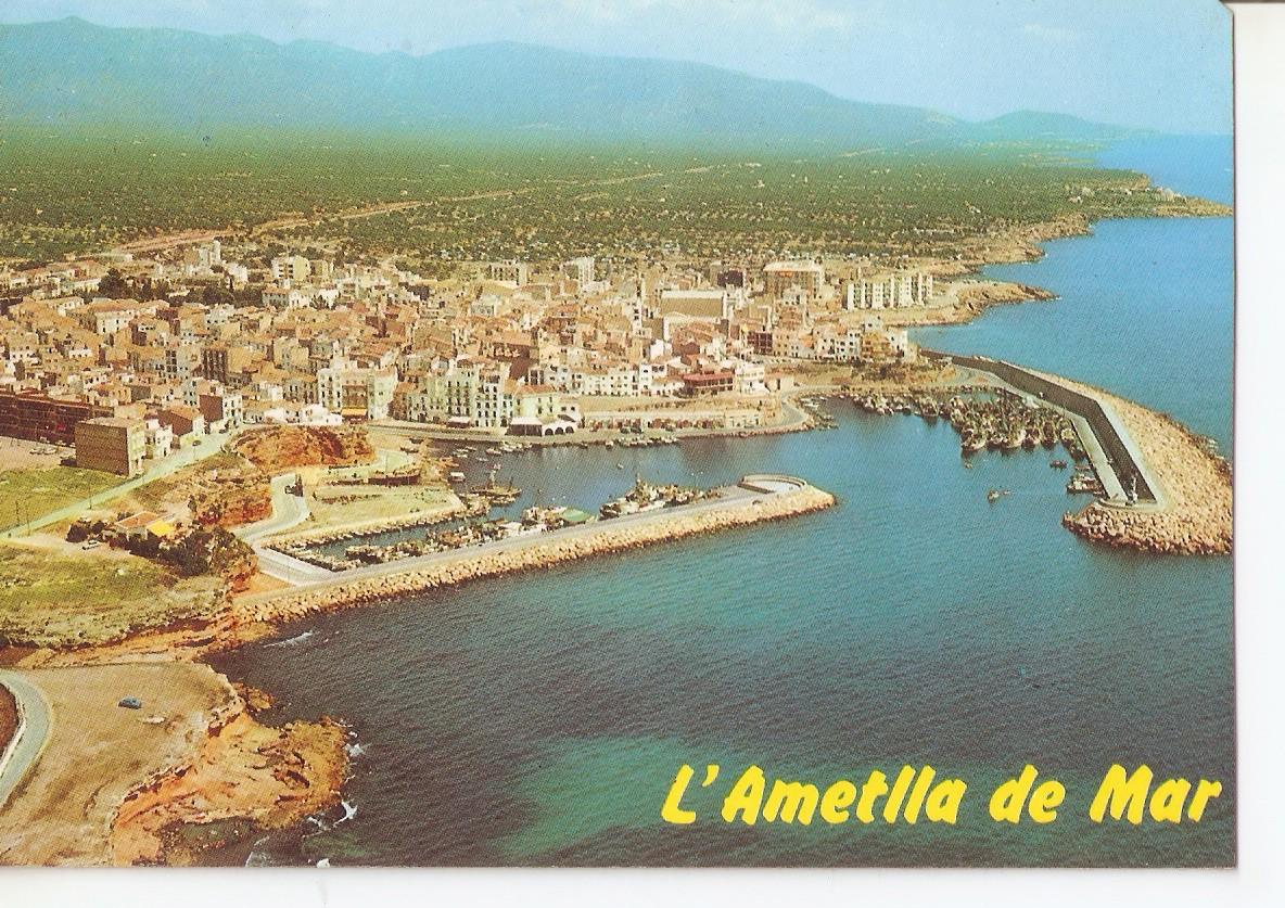 Postal 037551 : Costa dOrada - Tarragona. LAmetlla de Mar. Vista aerea