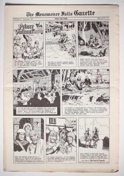 The Menomonee Falls Gazette Vol.03 No.118 - First Section (1974)