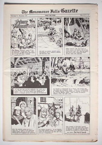 The Menomonee Falls Gazette Vol.03 No.118 - First Section (1974)