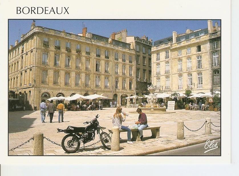 Postal 046675 : Bordeaux (Gironde). La Place du Parlement