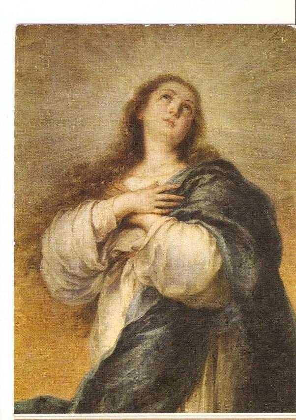 Postal 026028 : Cuadro. La Concepcion de Aranjuez. Murillo. Museo del Prado