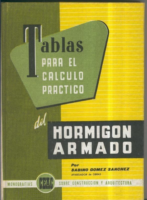 Tablas para el Calculo Practico del Hormigon Armado