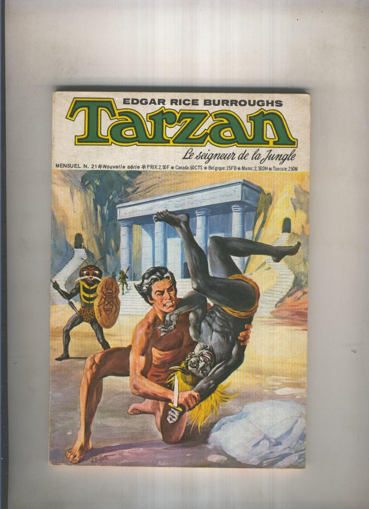 TARZAN Le Seigneur de la Jungle Numero 21: La revolte des hommes-insectes