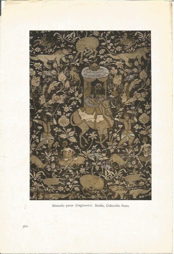 LAMINA 2418: Brocado persa