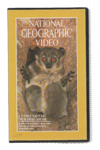 VHS-Documental: NATIONAL GEOGRAPHIC VIDEO: La vida salvaje de Madagascar