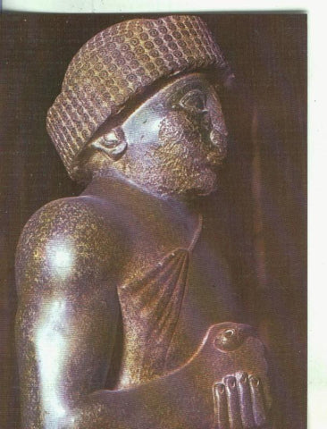 Postal: Arte Mesopotamico: Gudea, rey de Lagash