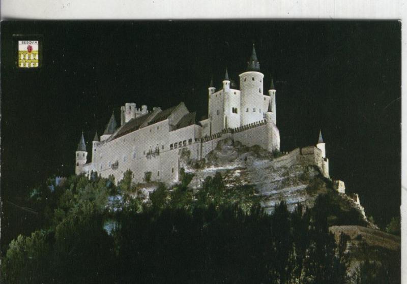 Postal: Segovia-El Alcazar