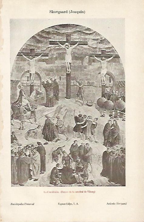 LAMINA ESPASA 2662: La Crucifixion por Skorgaard