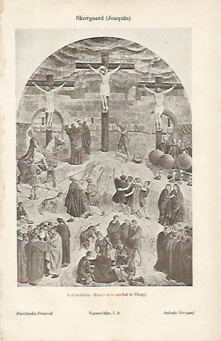 LAMINA ESPASA 2662: La Crucifixion por Skorgaard