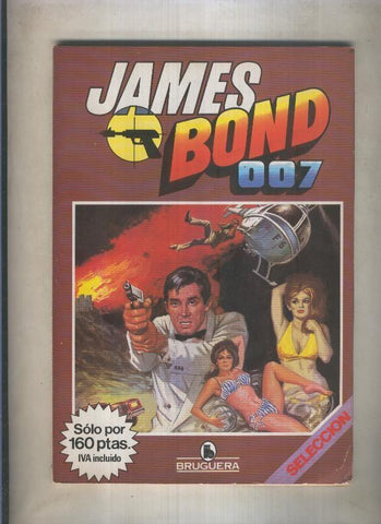 James Bond retapado con los numeros 1 al 3 (numerado 5 en interior cubierta)