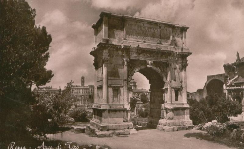 Postal 000297: Roma Arco de Titus