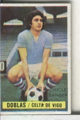 Cromos: Chicle Sanber: liga 74-75: Doblas del Celta de Vigo