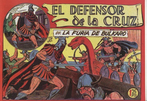 El Defensor de la Cruz numero 19: La furia de Bulkao