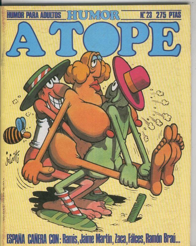 Revista Humor a tope numero 23: Zaca y Brau, Edika, Jaime Martin, Ramis, Maester