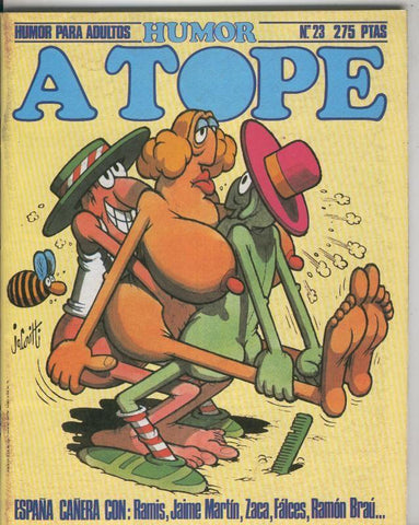 Revista Humor a tope numero 23: Zaca y Brau, Edika, Jaime Martin, Ramis, Maester