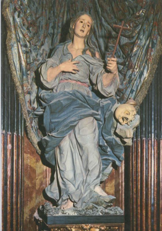 Postal 012879: Virgen Maria Magdalena: La Cartuja de Granada
