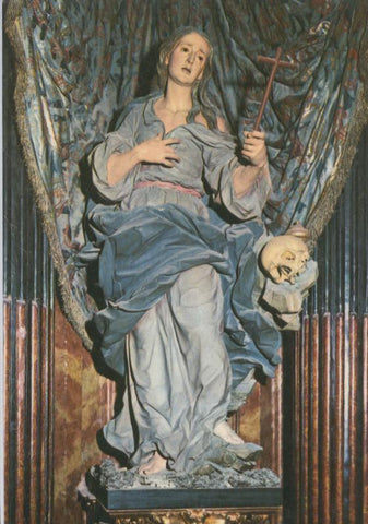 Postal 012879: Virgen Maria Magdalena: La Cartuja de Granada