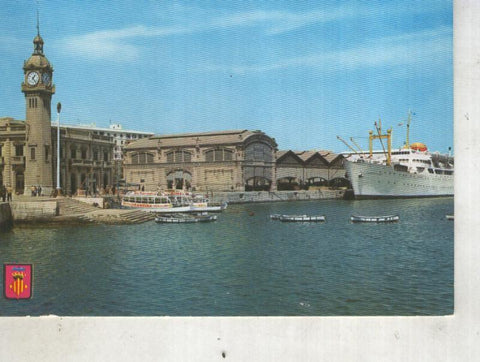 Postal 014433: Escalera real del puerto de Valencia