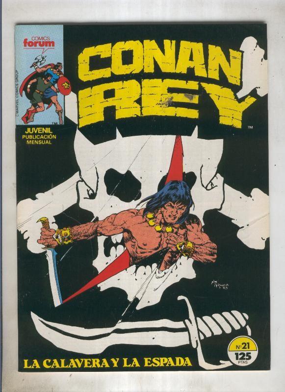 Conan Rey numero 21 (numerado 4 en trasera)