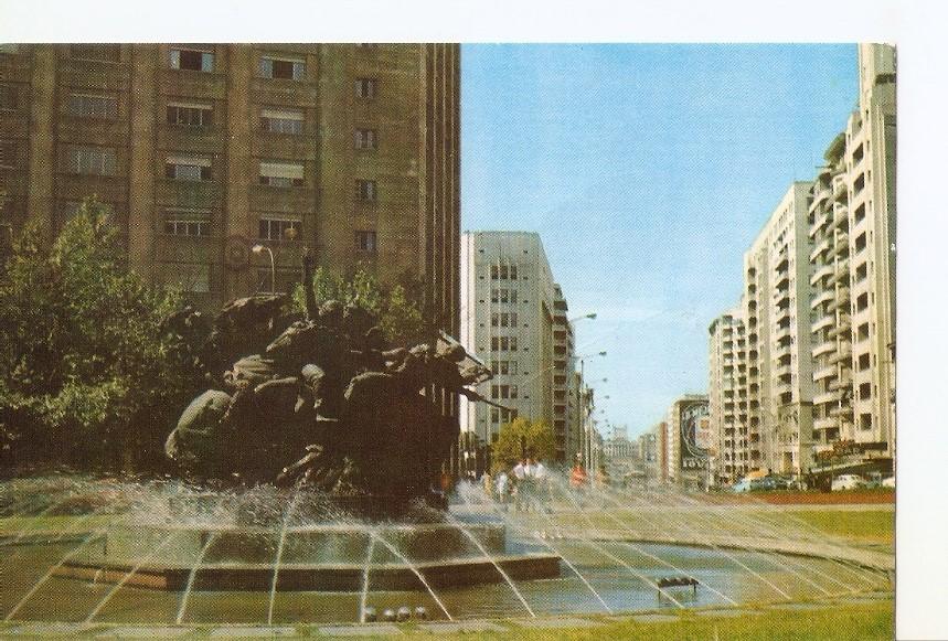 Postal 030941 : Montevideo (Uruguay). Monumento El Entrevero Escultor Jose P. Belloni