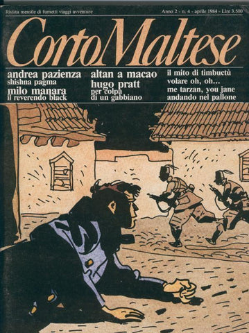 Corto Maltese anno 2 numero 04, abril 1984