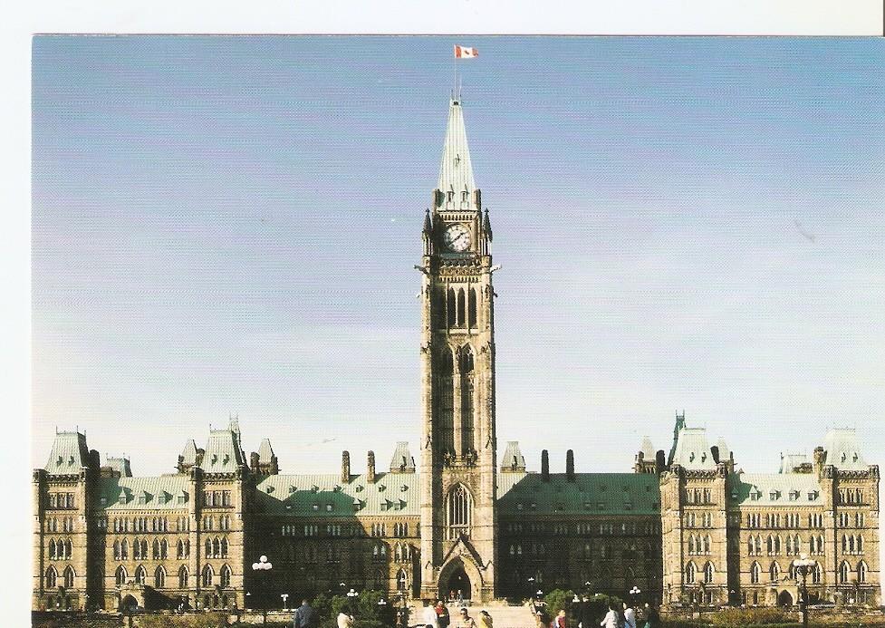 Postal 043930 : Scenes from Parliament Les couleurs du Parlement. Ottawa Canada