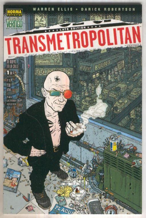 Coleccion Vertigo No.89: TRANSMETROPOLITAN no.01 - De nuevo en la calle