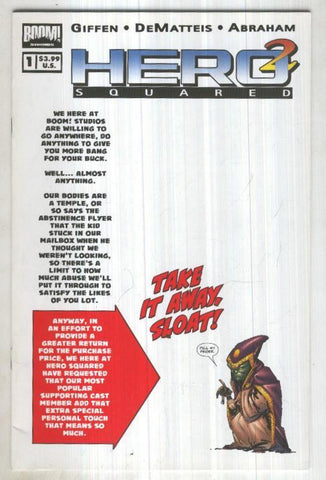 HERO SQUARED, Vol.1 No.01: Getting to Know You (Boom 2005)