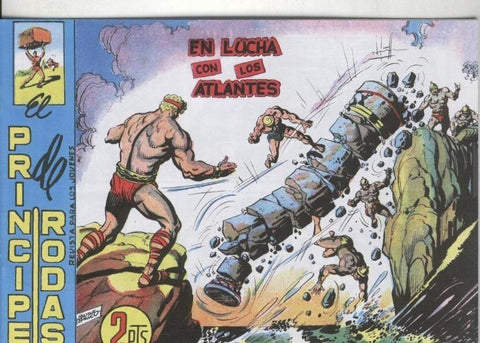 Facsimil: El Coloso numero 59: En lucha con los atlantes