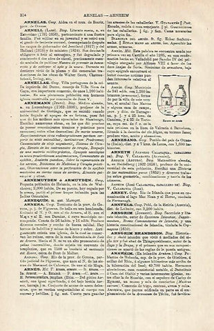 LAMINA ESPASA 12812: Escudo de Arnes Tarragona