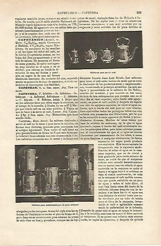 LAMINA ESPASA 14662: Cafeteras para servir 