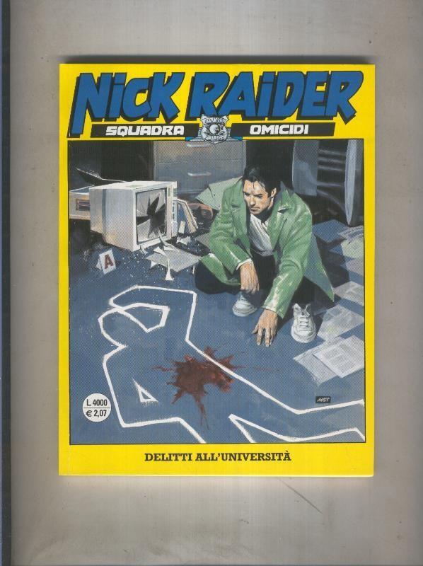Nick Raider numero 157: Delitti all universita