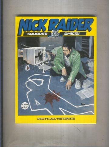 Nick Raider numero 157: Delitti all universita