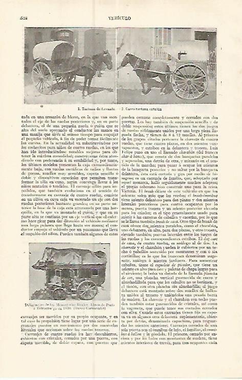 LAMINA ESPASA 17389: Tartana de Levante y tartana catalana
