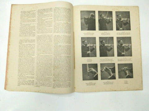 Libreto Partituras: LE VIOLON / EL Violin: Theorique et Practique / Teorico y practico. (Mathieu Crickboom 1920/1930)
