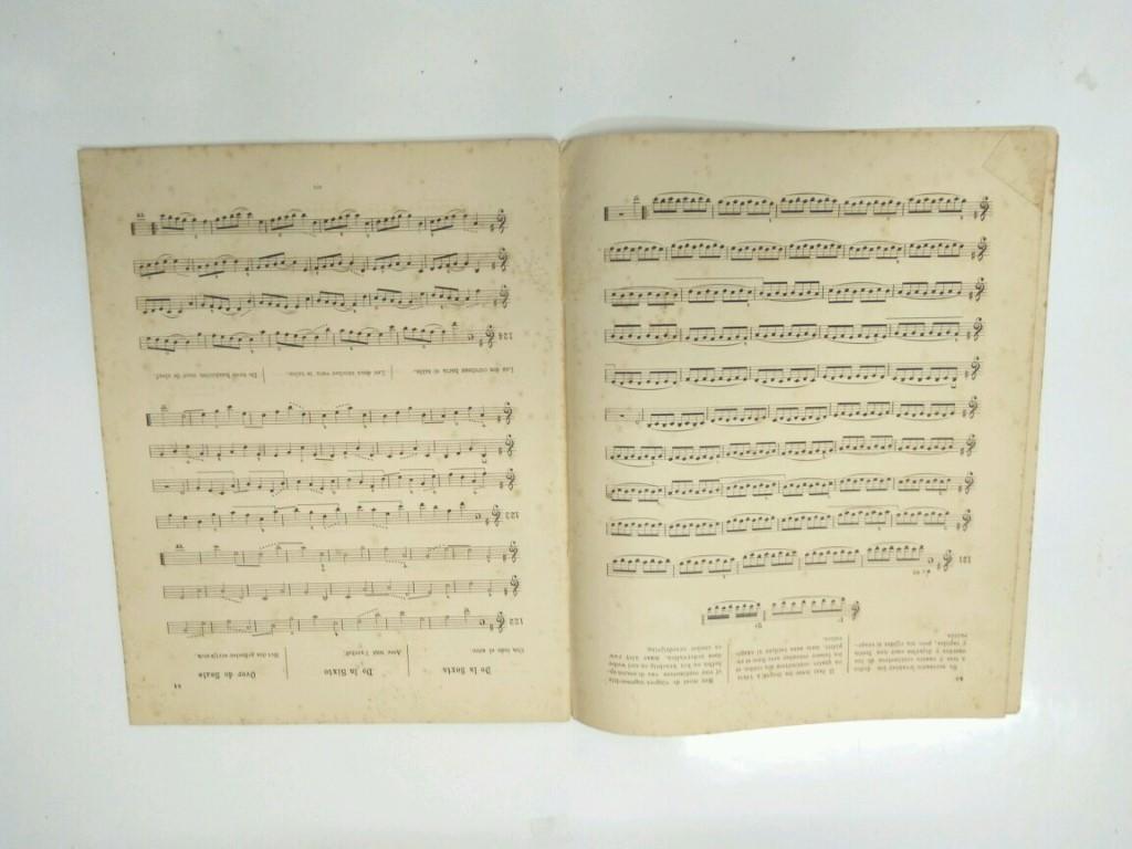 Libreto Partituras: LE VIOLON / EL Violin: Theorique et Practique / Teorico y practico. (Mathieu Crickboom 1920/1930)