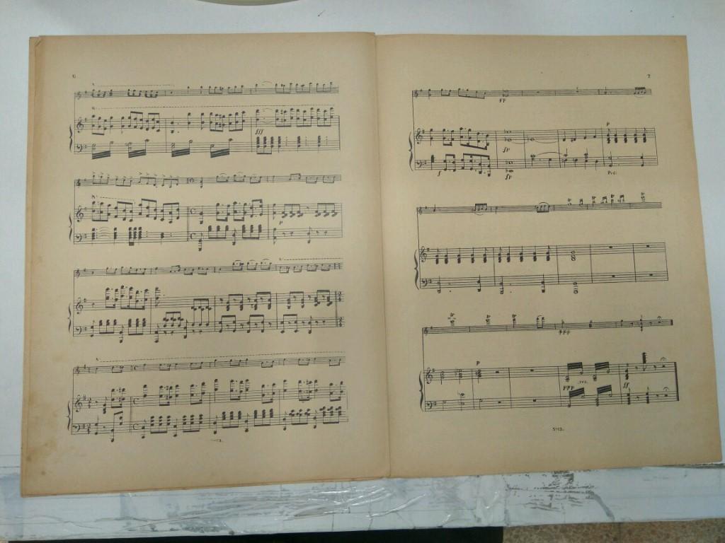 Libreto Partituras: Preludio del Acto 3 - EL ANILLO DE HIERRO del Maestro Marques (B Ventura Barroso)