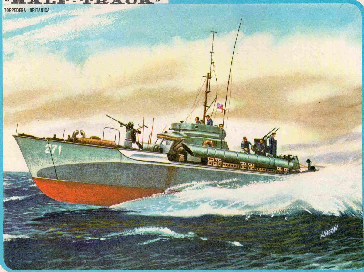 LAMINA 4102: HALP-TRACK Torpedera Britanica