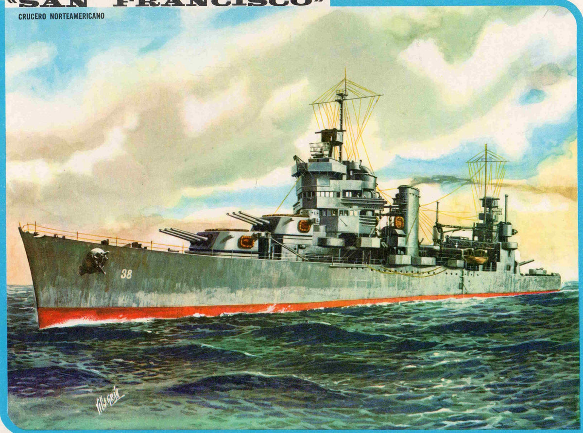 LAMINA 4103: SAN FRANCISCO Crucero Norteamericano