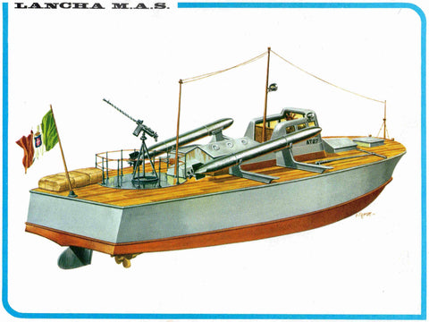 LAMINA 4117: LANCHA M.A.S.