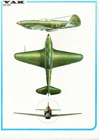 LAMINA 4156: YAK Caza Ruso