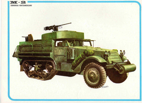 LAMINA 4176: M-2 Semioruga Norteamericano